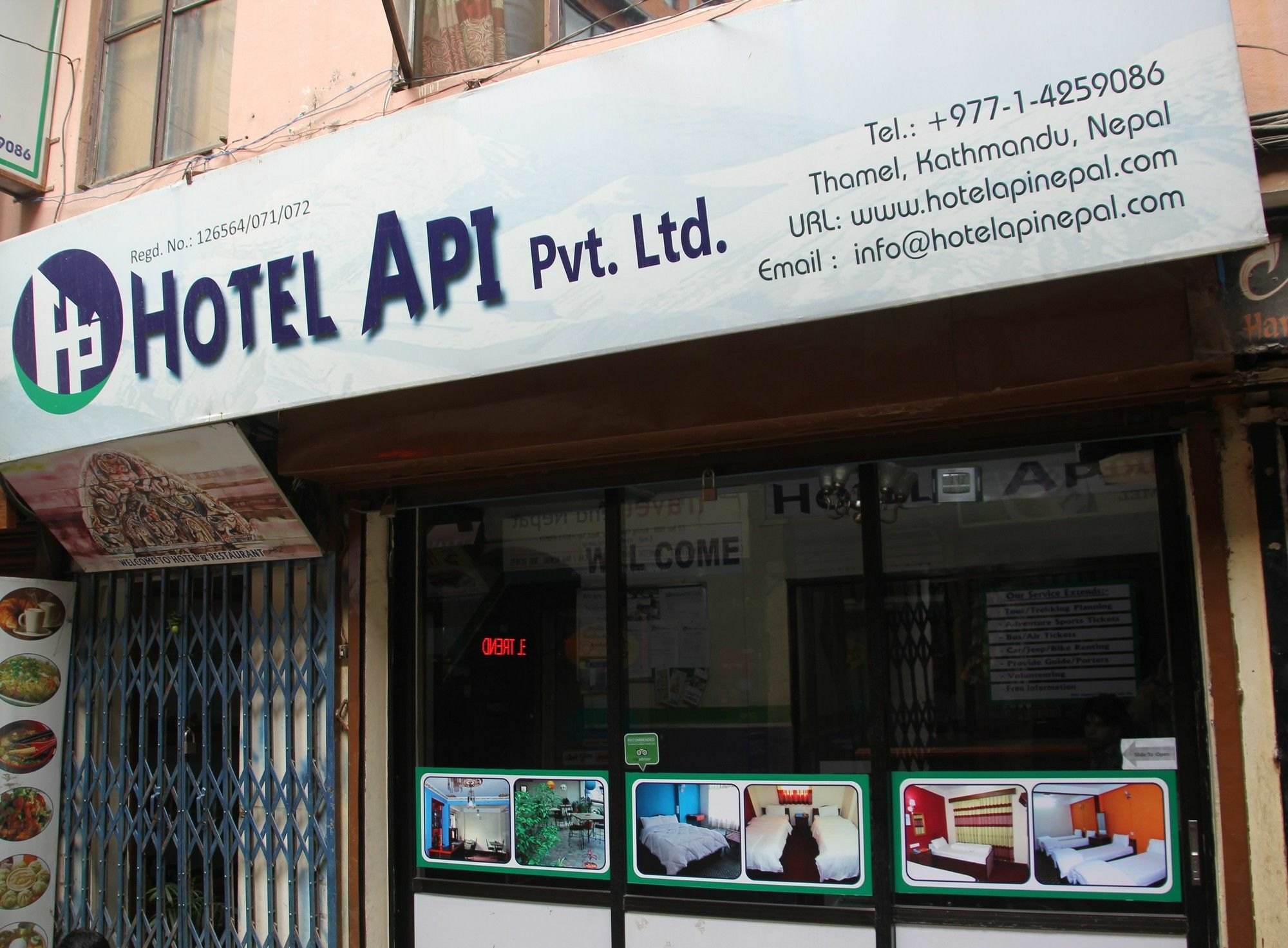 Hotel Api Катманду Экстерьер фото